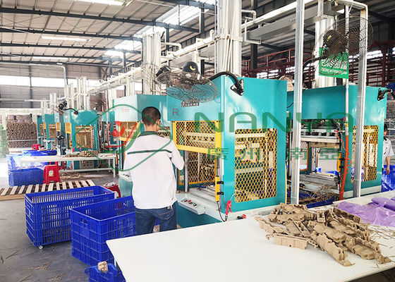 Paper Pulp Molding Hot Press Shaping Machine For Egg Carton/Cup Holder