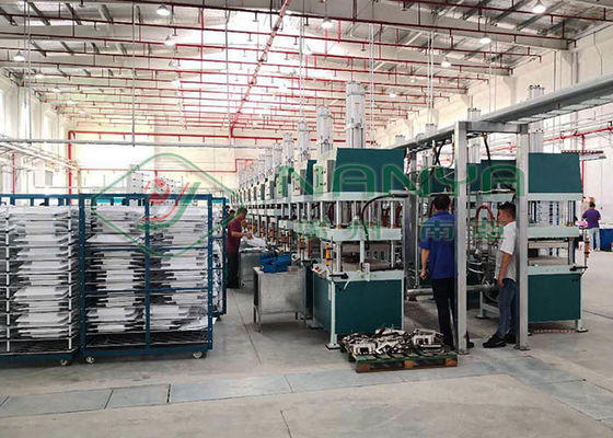 Paper Pulp Tray Forming 100 Tons Hot Press Machine