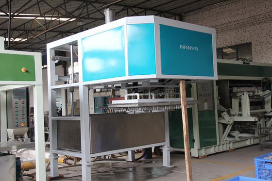 2400Pcs/H Automated Egg Tray Equipment  Rciprocatiing Forming Drying in Mould