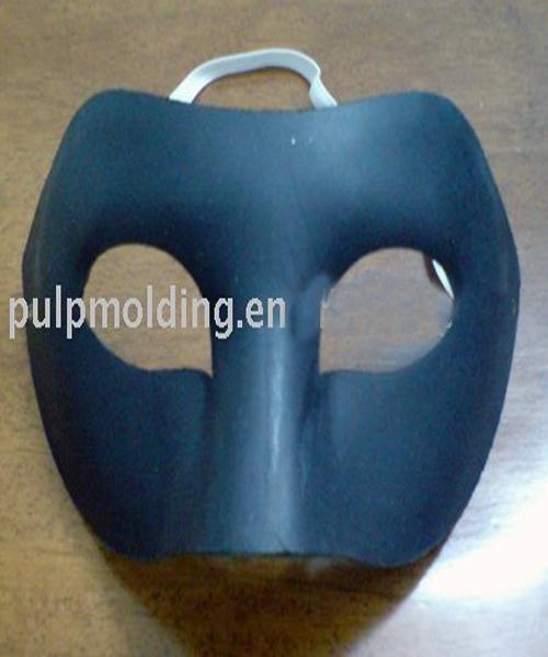 Pulp Mask Material Environmently- friendly Hallowmas Mask Pulp Moulded Products Support ...