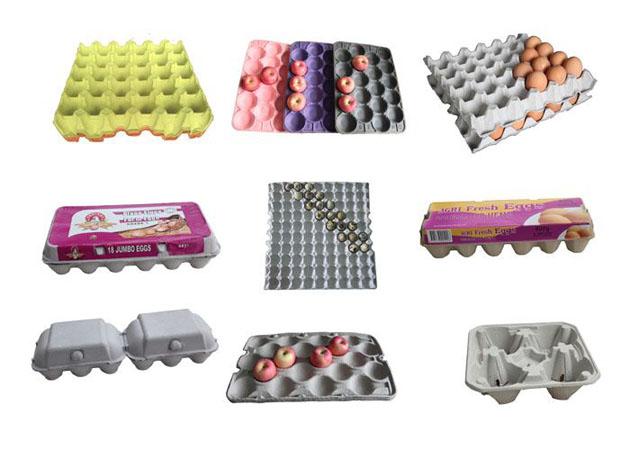 Energy Saving Automatic Rotary Egg Tray Machine with Six Layer Drying ...