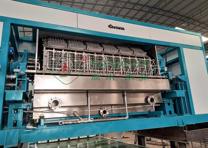 6 Layer Dryer Fast Automatic Pulp Moulding Machinery For Egg Tray / Egg Box