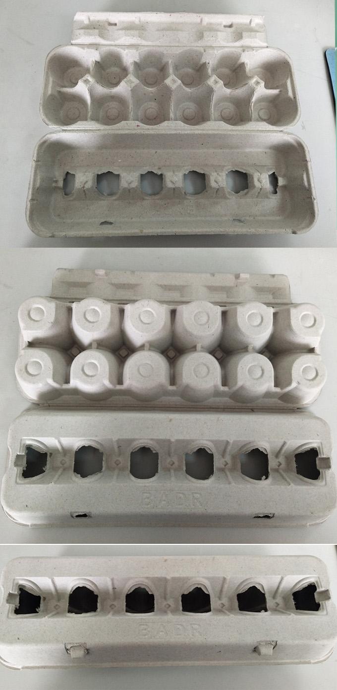 Recycled Paper Egg Box / Egg Carton Production Line 12 Months Warranty