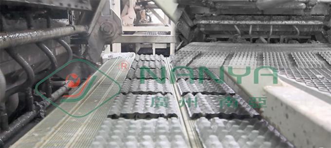 Energy Saving Pulp Molding Equipment For Egg Tray , Egg Carton Multiple ...