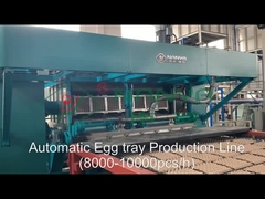 High yeild egg tray production line(8000-1000pcs per hour)