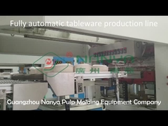 Food Box Container 120kw 1800pcs/H Pulp Molding Machine