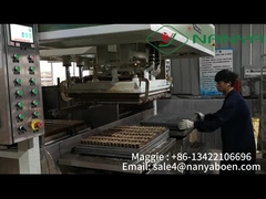 Semi-automatic pulp molded industrial package machine/ Pulp fiber industrial package machine