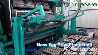 Fully Automatic Egg Tray Making machine/ Mass production Egg tray/ Carton Making amchine